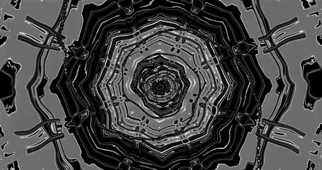 Dynamic tunnel video loop with mesmerizing patterns creating an immersive visual experience ideal for screensavers or backgrounds