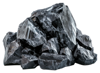 PNG Raw Coal Cluster coal mineral natural.