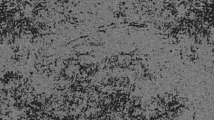 Dark gray grunge texture with black spots and stains. Rough grained, dirty, worn and vintage background.
