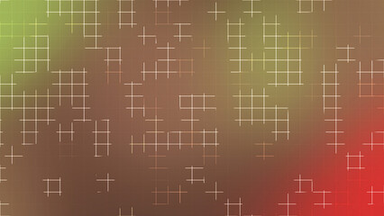 Red Brown Gradient Grid Line Background with Subtle Glow Design