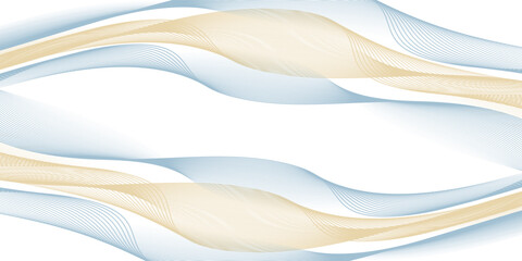 banner backgrond,blue and yellow line wave effect abstarct backgrounnd line.shape.vector. modern