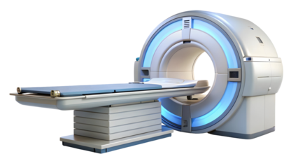 Modern MRI scanner showcasing advanced medical technology for precise diagnostics and innovative healthcare solutions, offering hope and healing