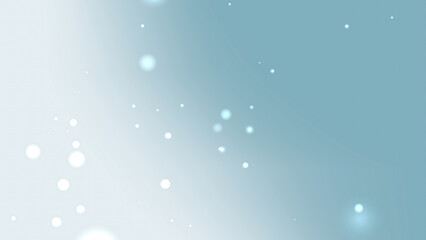 Soft Blue Gradient Background with Floating Light Particles