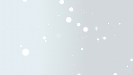 Soft Grey Mist Background with Floating Sparkle Light Particles