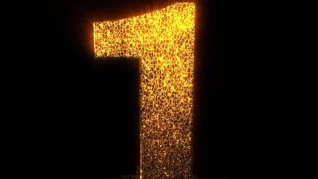 Happy new years count down. Count 5 to 1 