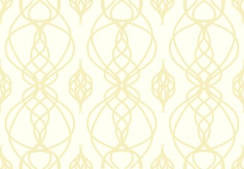 Light Abstract Ornamental Seamless Pattern
