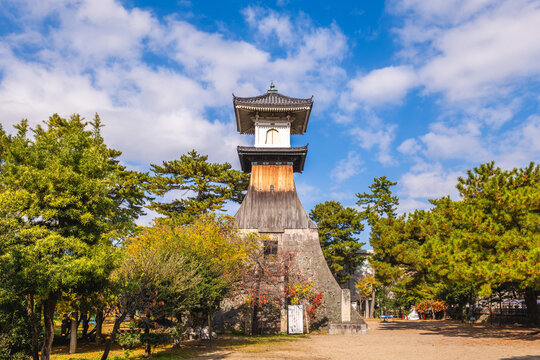 Takatoro Lantern in Kotohira, Nakatado District, Kagawa Prefecture, Japan