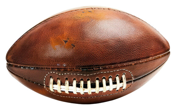 PNG American Football football background isolated.