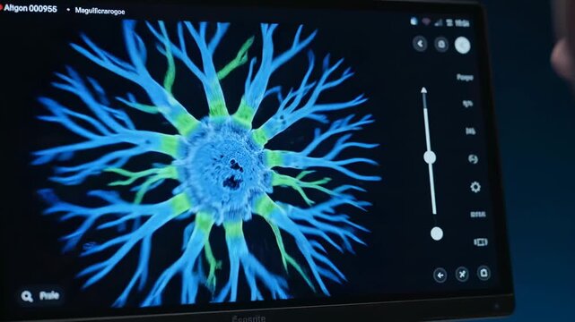 Motion Graphics Animation of Neuron
