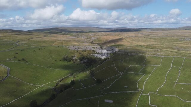 malham cove en Angleterre