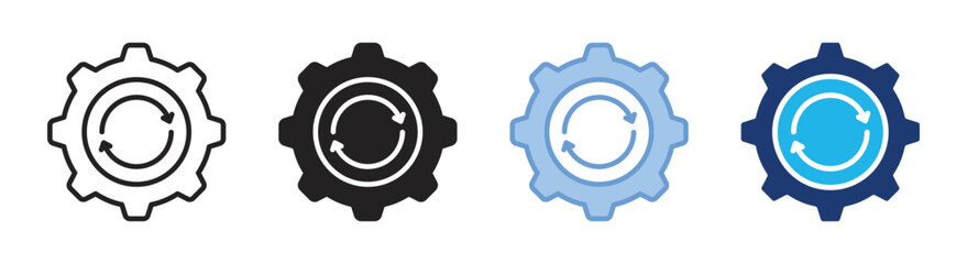 Change icon set multiple style collection