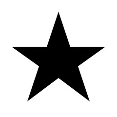 Starry Simplicity: A singular, five-pointed star of elegant design, symbolizing dreams, ambitions, and recognition.