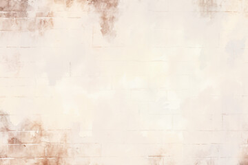 Fototapeta premium Rustic watercolor brick wall png paint texture overlay, transparent background