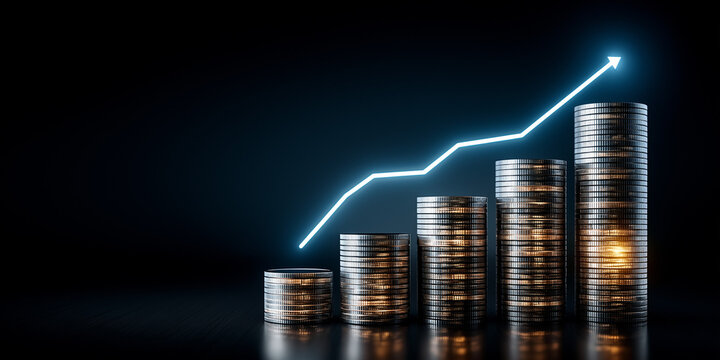 Economic growth through infrastructure spending analyzing trends in the economy with financial data visualization