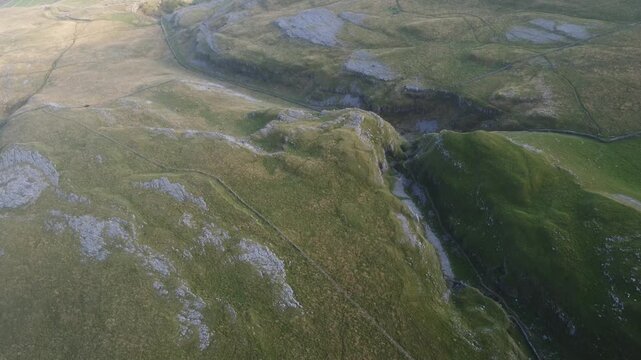 malham cove en Angleterre