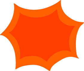 Bright Comic Burst Shapes Set