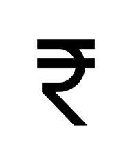 euro sign isolated on white