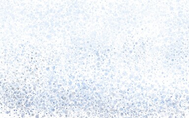 Fresh snow blankets the ground, creating a pristine white landscape with subtle textures and a peaceful, wintery atmosphere.