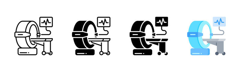Mri Icon, Multi Styles Icon Set