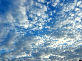 clouds and blue sky background