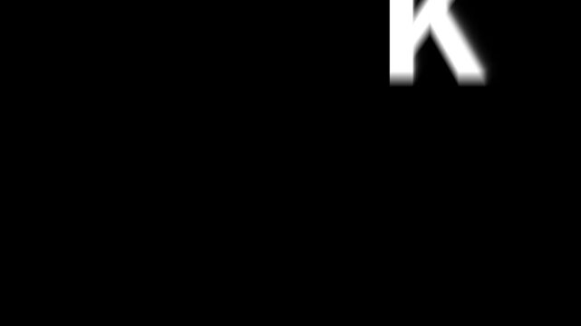 White 10.5K number with glowing effect on black background 10.5K ten point five K