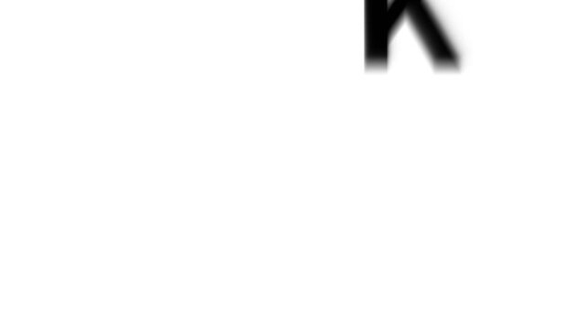 Black 40k number with shadow effect on white background forty thousand numeral