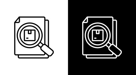 Audit Findings White Icon Set Design