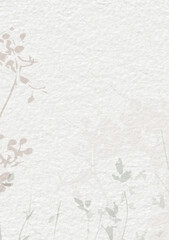 Delicate watercolor botanical digital paper floral background in soft basic nude beige tones