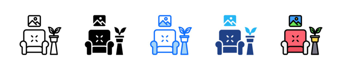 Minimalism Icon Set Multiple Style Collection