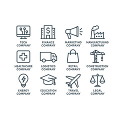 set of web icons
Business handshake 
Business services 
Illustration of 
Graphic design 
