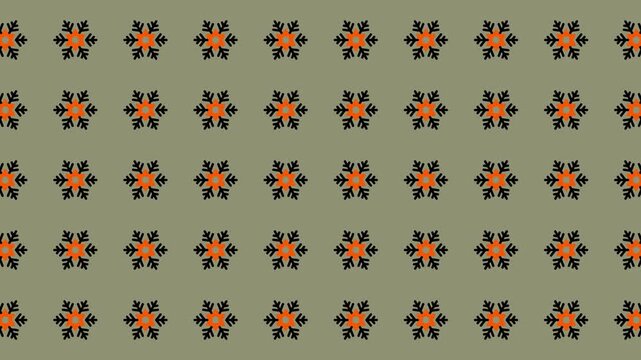 seamless pattern with poppies