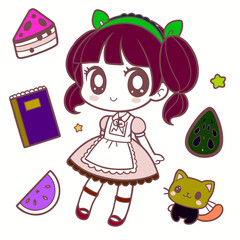 Pastel Princess Paper Doll Pack