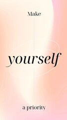 Inspirational quote social story template