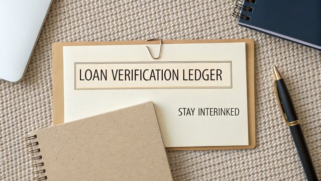 Loan Verification Ledger for Financial Documentation and Record Keeping in Professional Business Environment