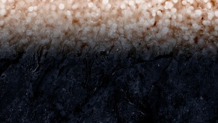 Aesthetic computer wallpaper, black marble texture design