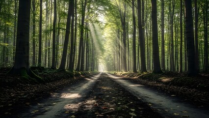 Fototapeta premium path in the forest