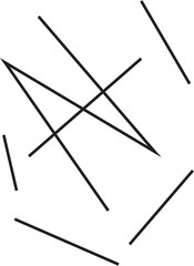 vector illustration of lines