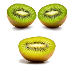 Fototapeta premium Kiwi Halves — PNG