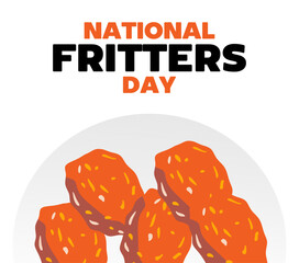 National Fritters Day with delicious fritters