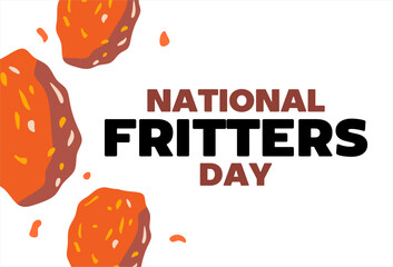 National Fritters Day with delicious fritters