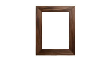 Photo Frame Minimal Wooden PNG background
