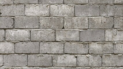 Gray brick wall texture perfect for backgrounds, architecture design, industrial themes, and creative visual projects.
