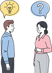 Obraz premium Effective Communication for Problem Solving
