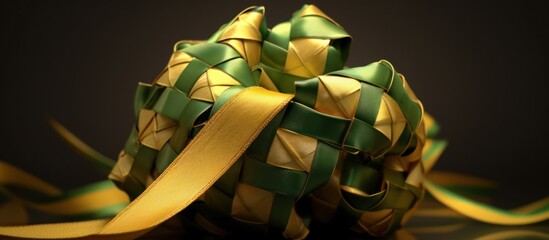 Traditional Ketupat Decorations for Eid al-Fitr Celebration.