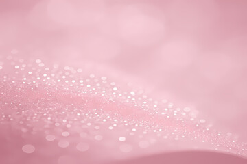 Abstract Glitter Texture with Shimmering Metallic Foil and Soft Bokeh Sparkle