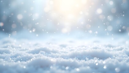 shimmering glitter snow background, silver sparkle texture, soft glowing highlights, bright winter atmosphere, crisp high-resolution design, perfect for holiday ads and invitations.