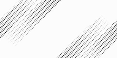 Abstract dots black color on white background with halftone effect. Verticals dots concept. Modern concept. Vector illustration