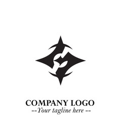 Sleek Electrical Logo Symbol on a Clean White Background for Modern Branding Design Elements Art