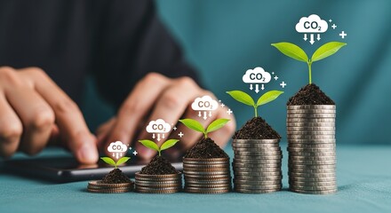 Invest in a green future and grow your wealth sustainably with eco-friendly investments for a carbon neutral economy and responsible business practices