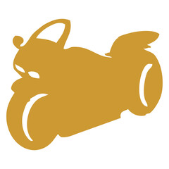 Motorcycle silhouette icon